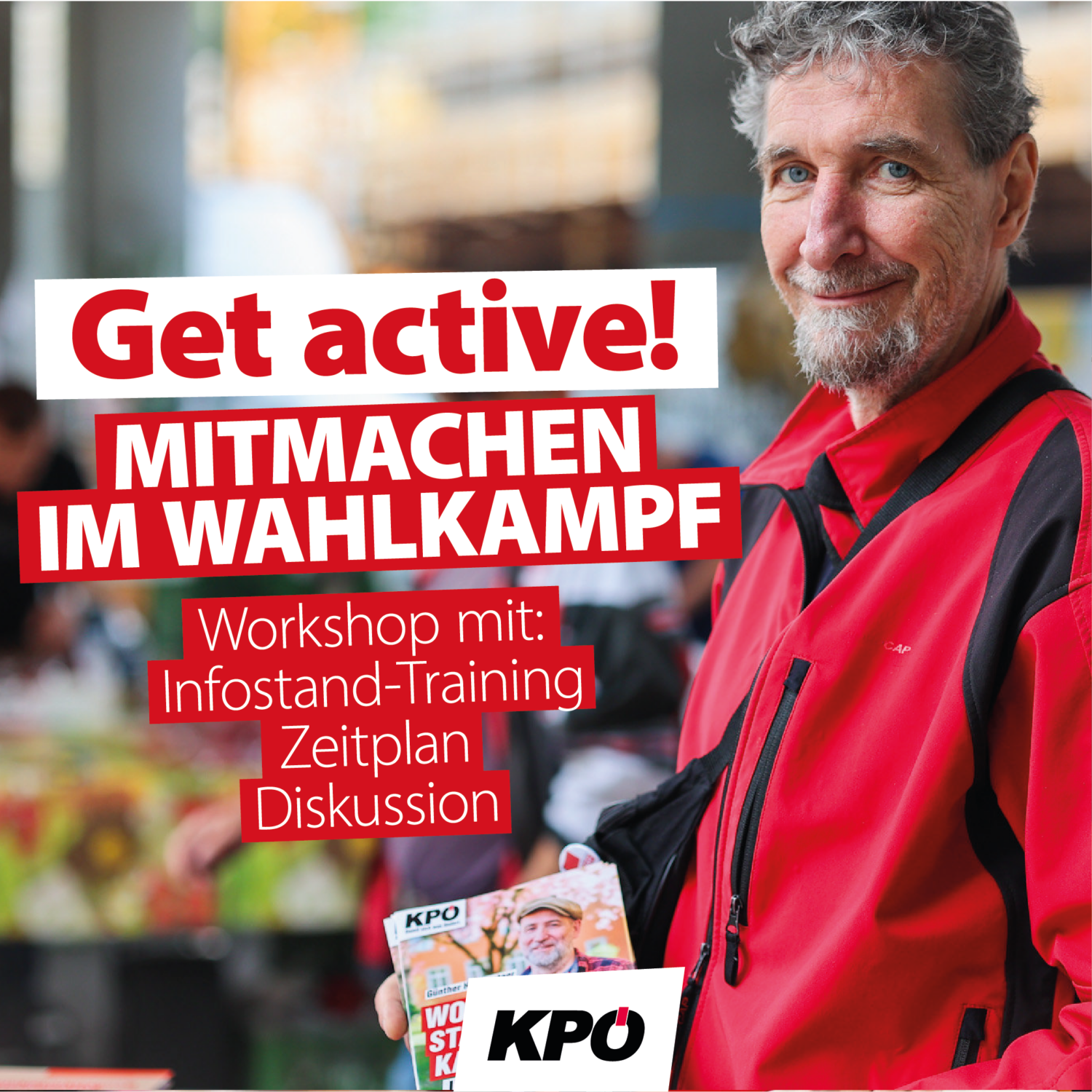 Workshop 1120: Get Active! Mitmachen im Wahlkampf